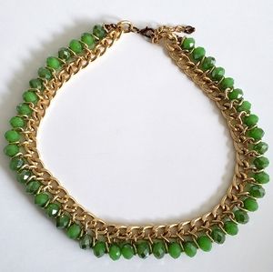 Beautiful jade color necklace